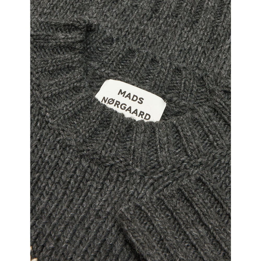 Køb Mads Nørgaard Charcoal Melange/Nature Melang Crash Tilonina Sweater