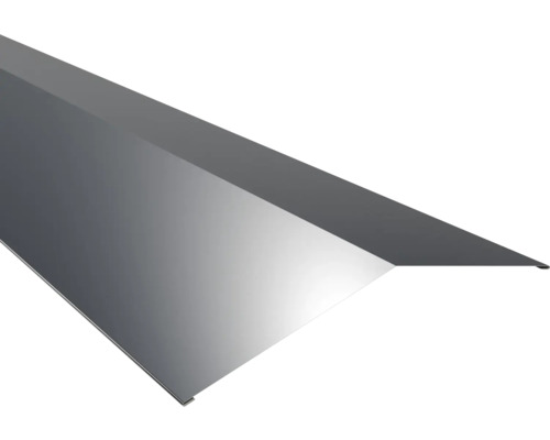 PRECIT nokbeplating voor trapeziumplaat, antracietgrijs RAL 7016, 2000 mm x 250 mm x 250 mm x 0,63 mm