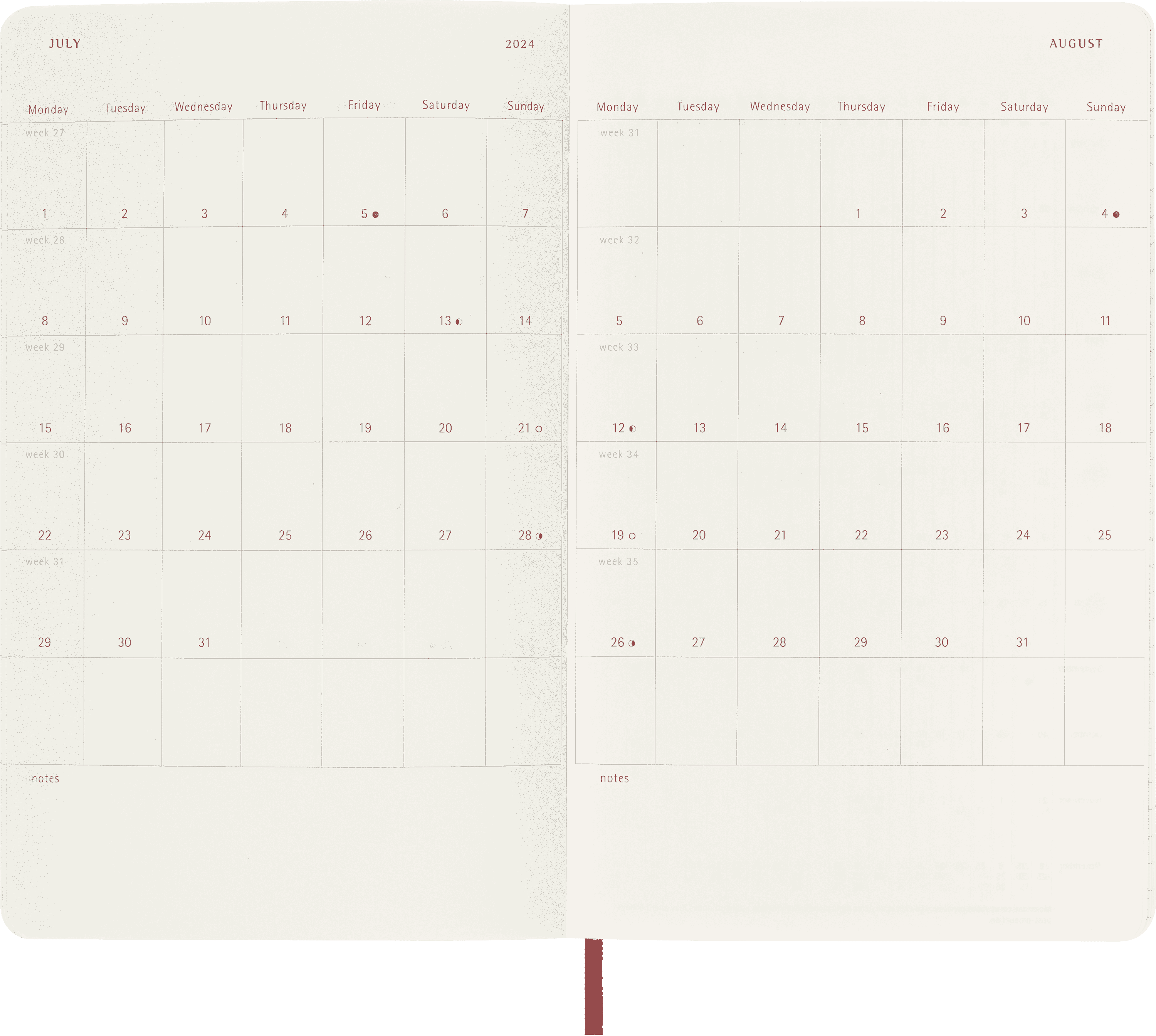 Classic Planner 2023-2024 Large Weekly, soft cover, 18 months