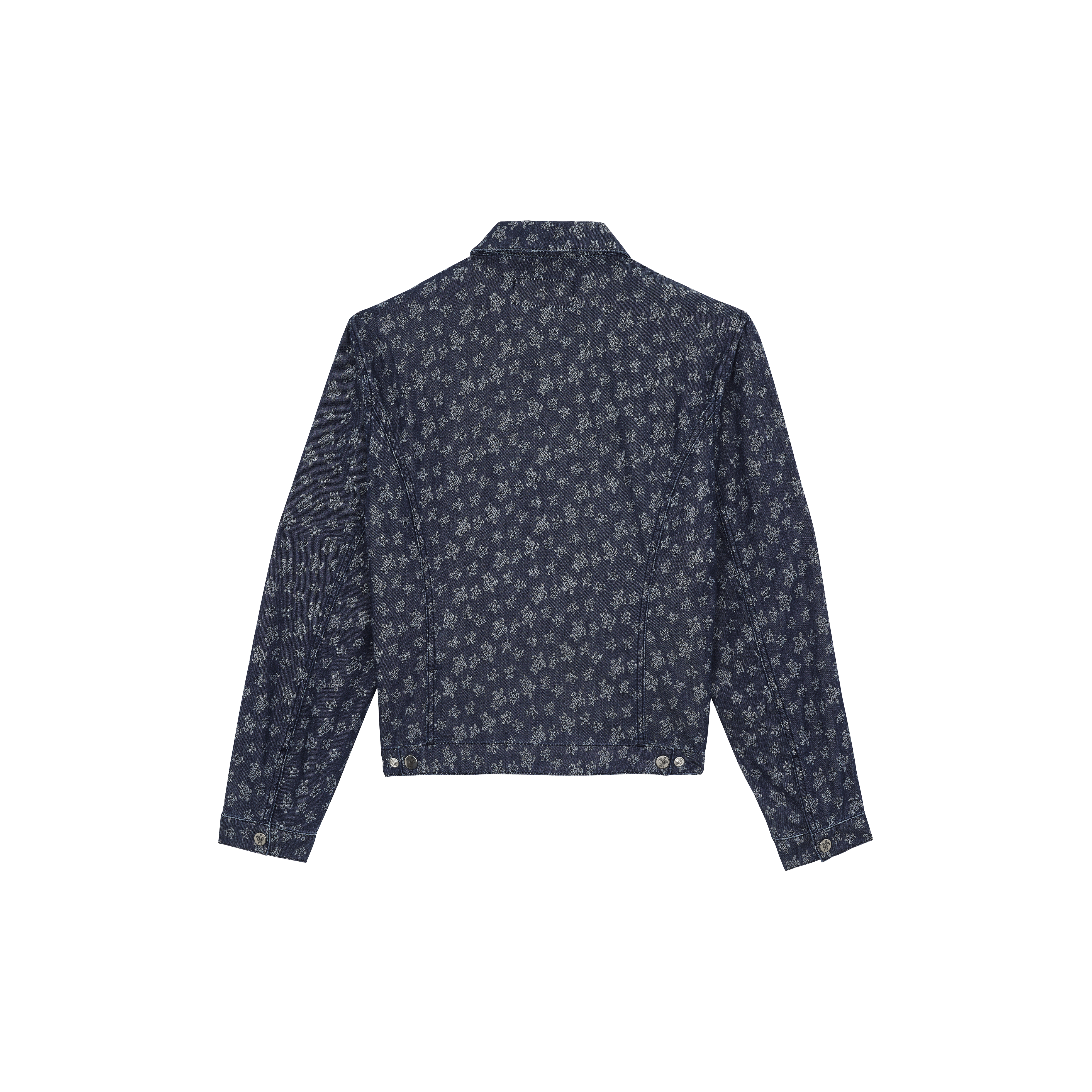 Veste en jean léger homme Ronde Des Tortues Jacquard