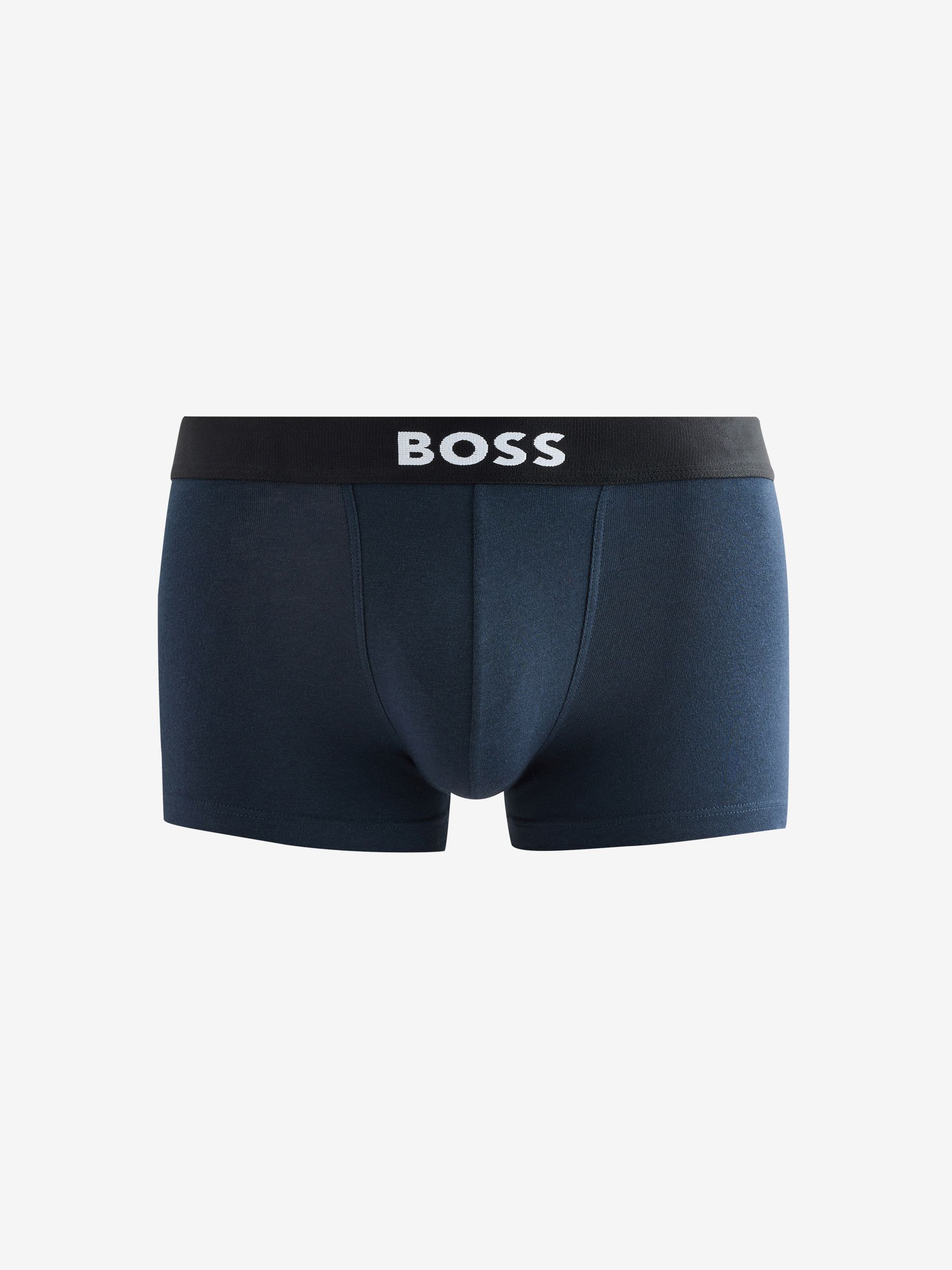 Zwart - BOSS One Logo Boxers Trunks 3 Pack