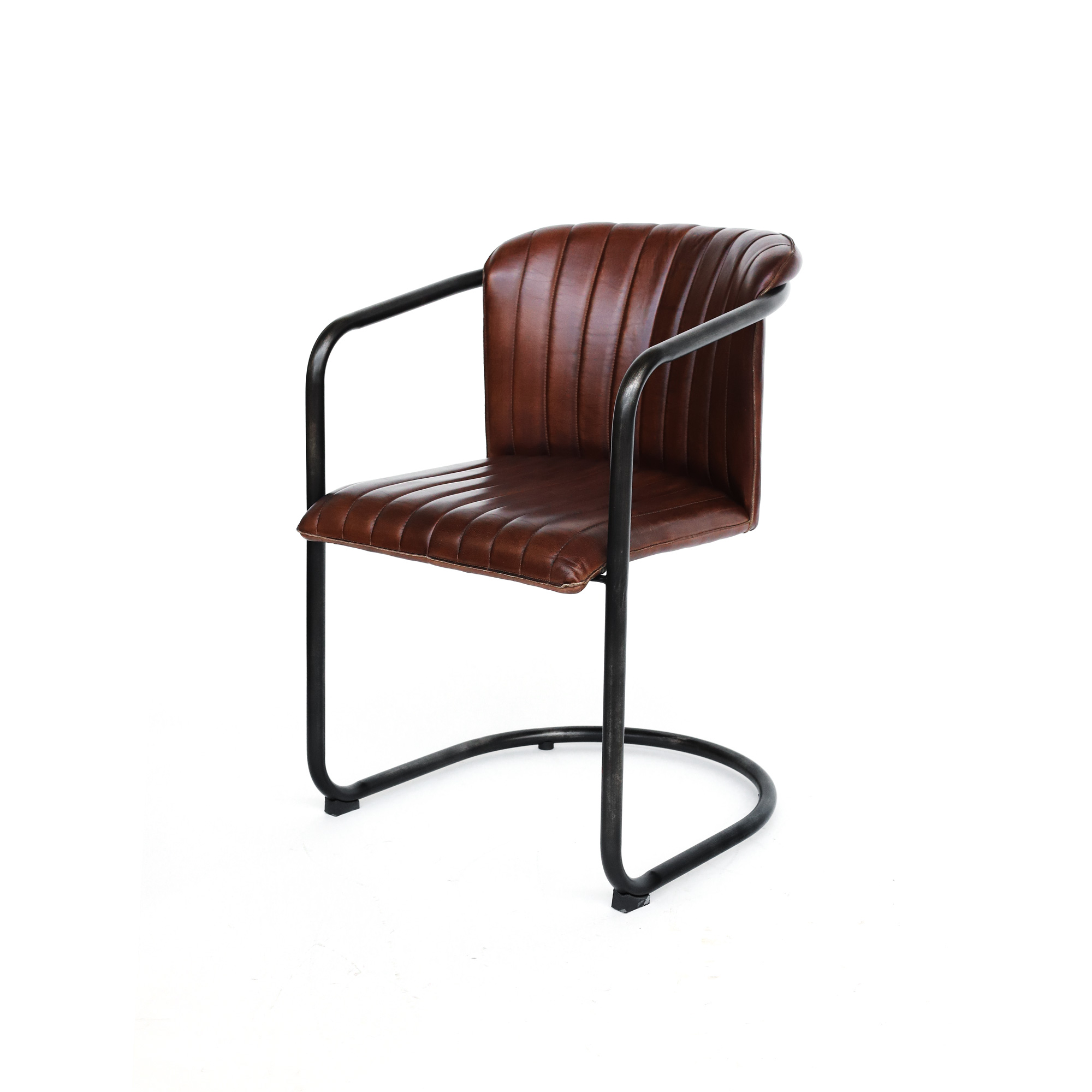 Armsessel 'Berkley', braun, B 52 cm, L 61 cm, H 76 cm von fischer's lagerhaus