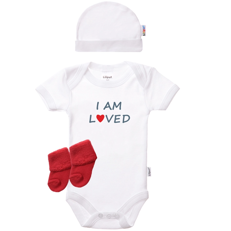 Liliput Babybekleidungsset weiß-rot