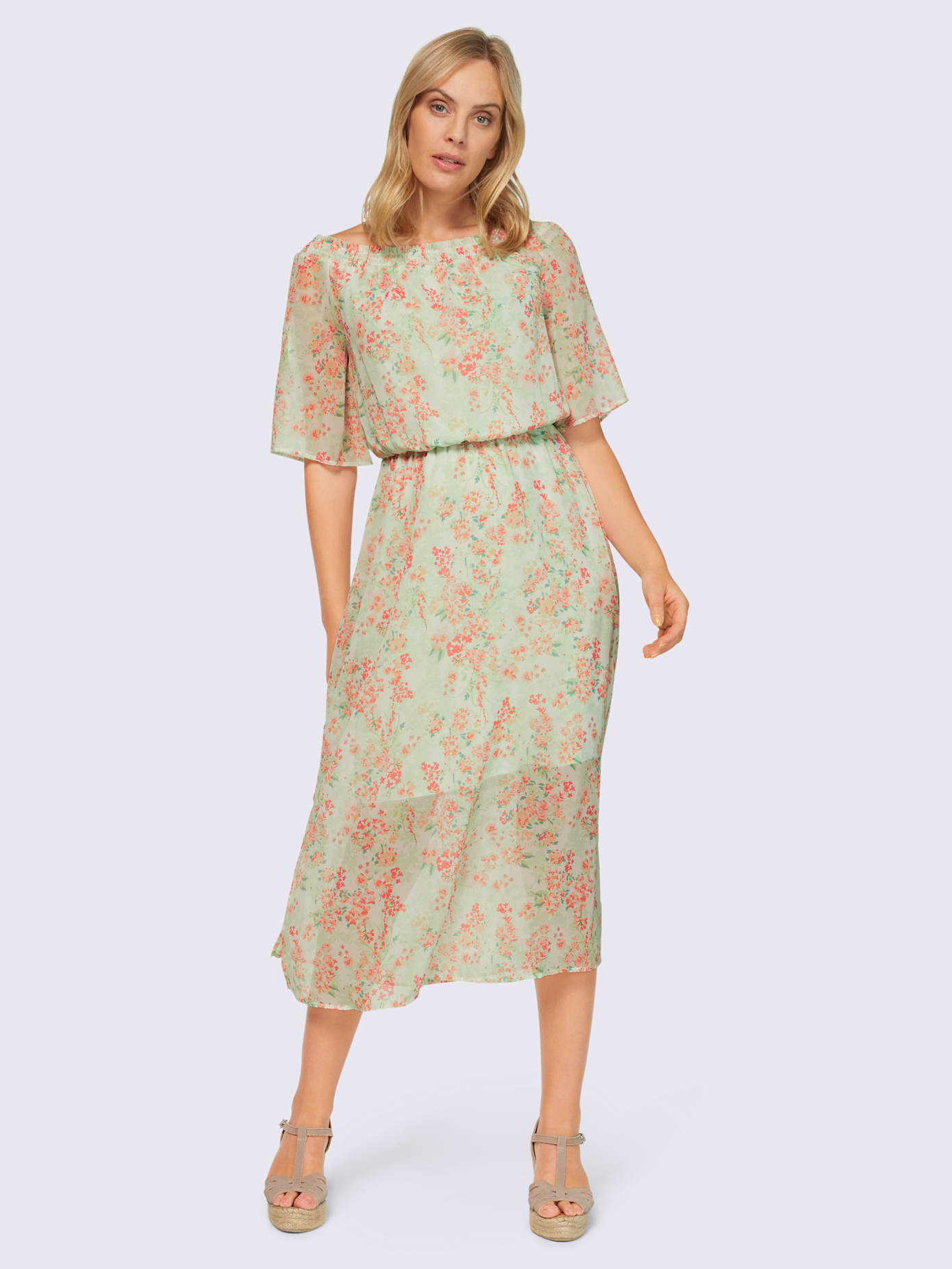 Robe imprimée qualité tissée
