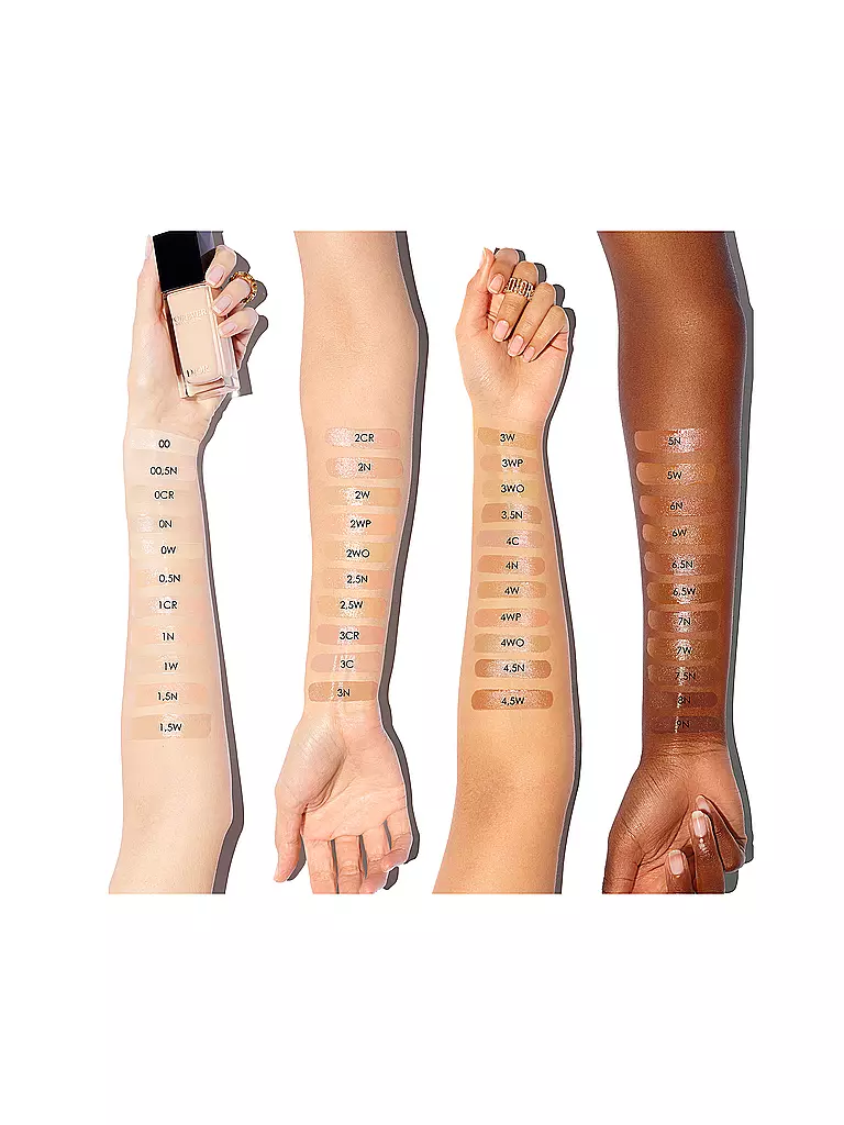 DIOR Dior Forever Skin Glow Foundation 24H ( 4WP )  braun