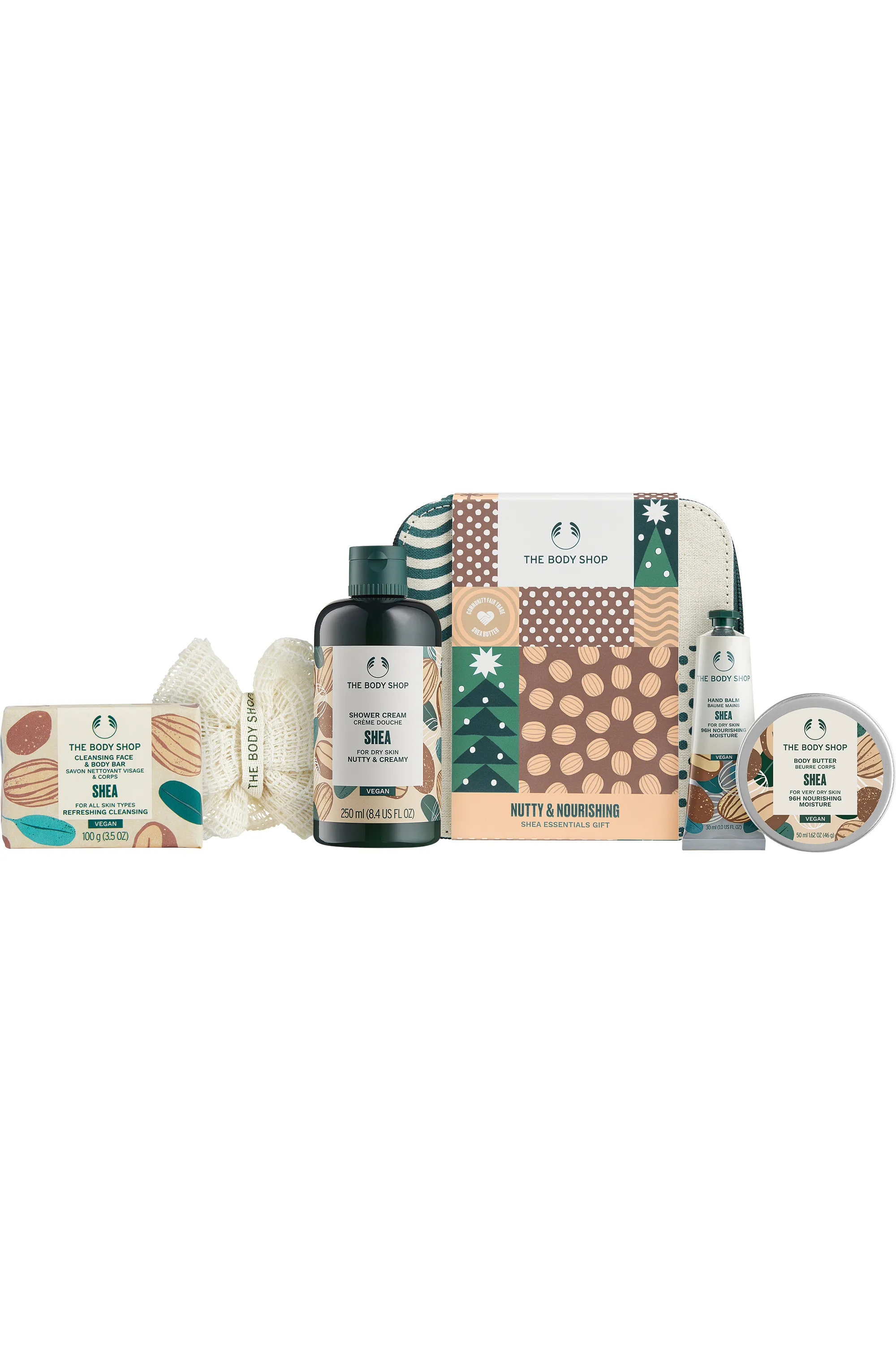The Body Shop Coffret essentiels corps & bain Beurre de karité