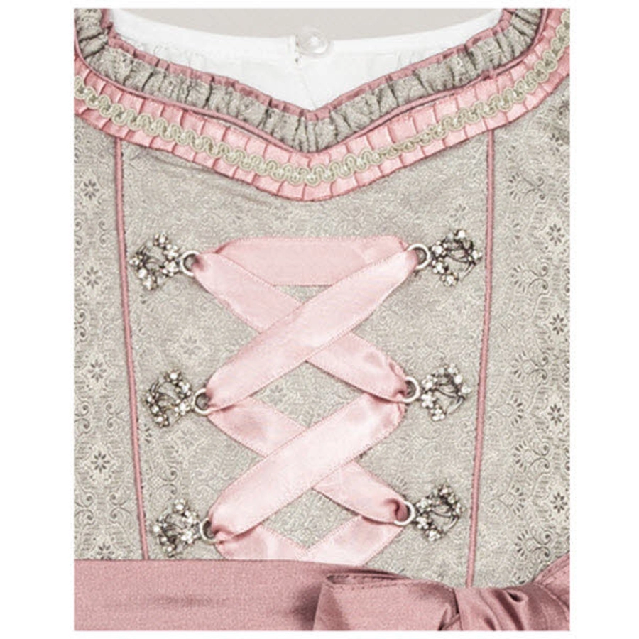 Nübler Kinderdirndl 3-teilig Rossi Silber