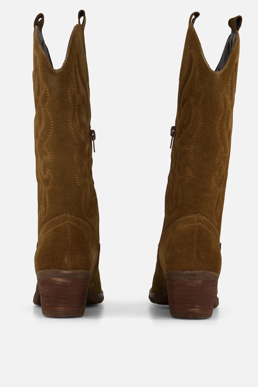 Cellini Cowboylaarzen cognac Suede