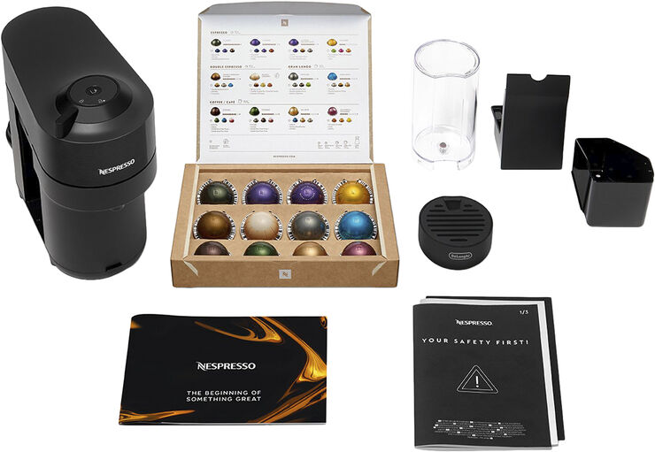 Nespresso Nespresso Vertuo Pop coffee machine fraDeLonghi, Liquorice Bl