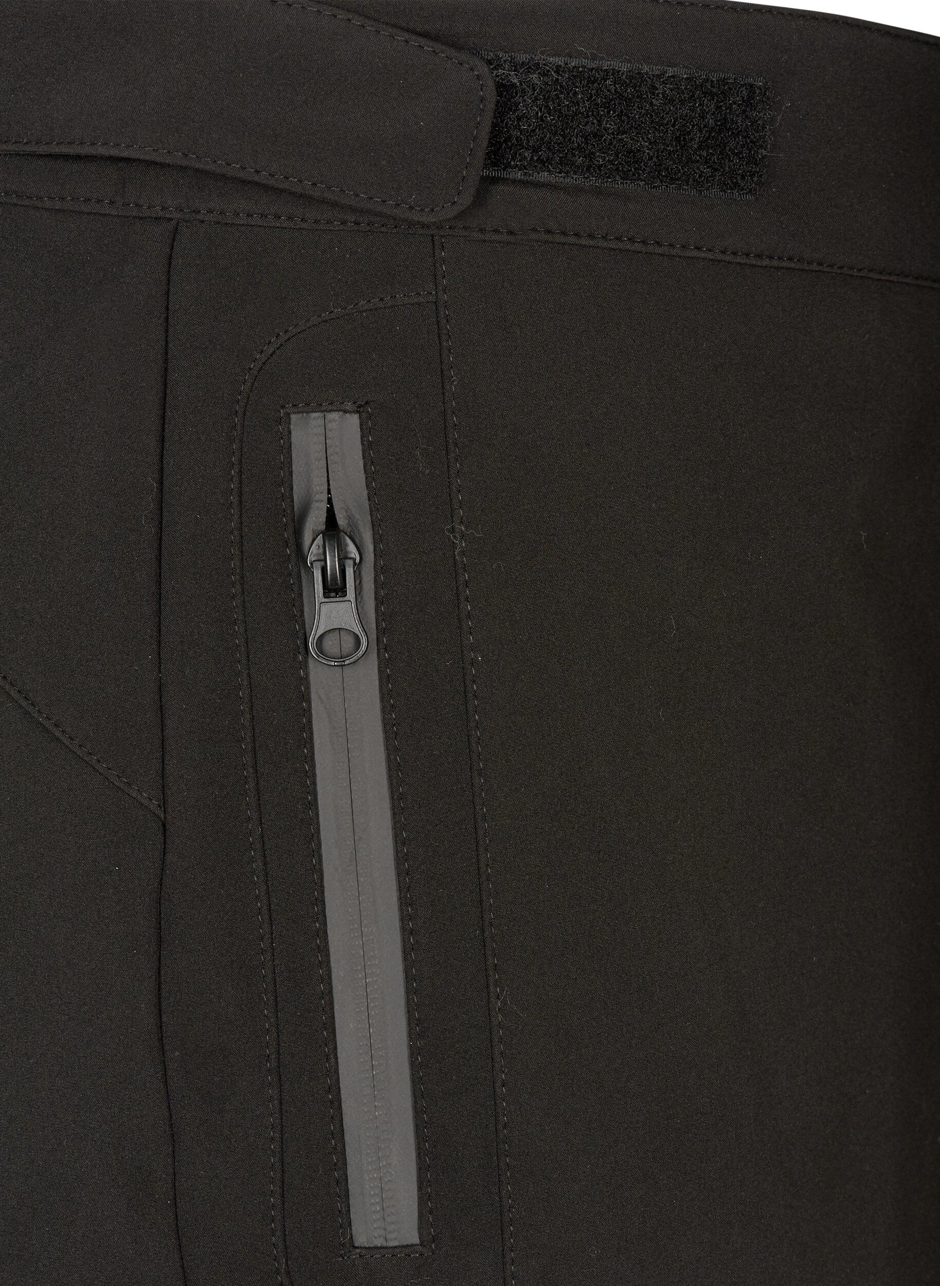 Softshell bukser med justerbar velcro