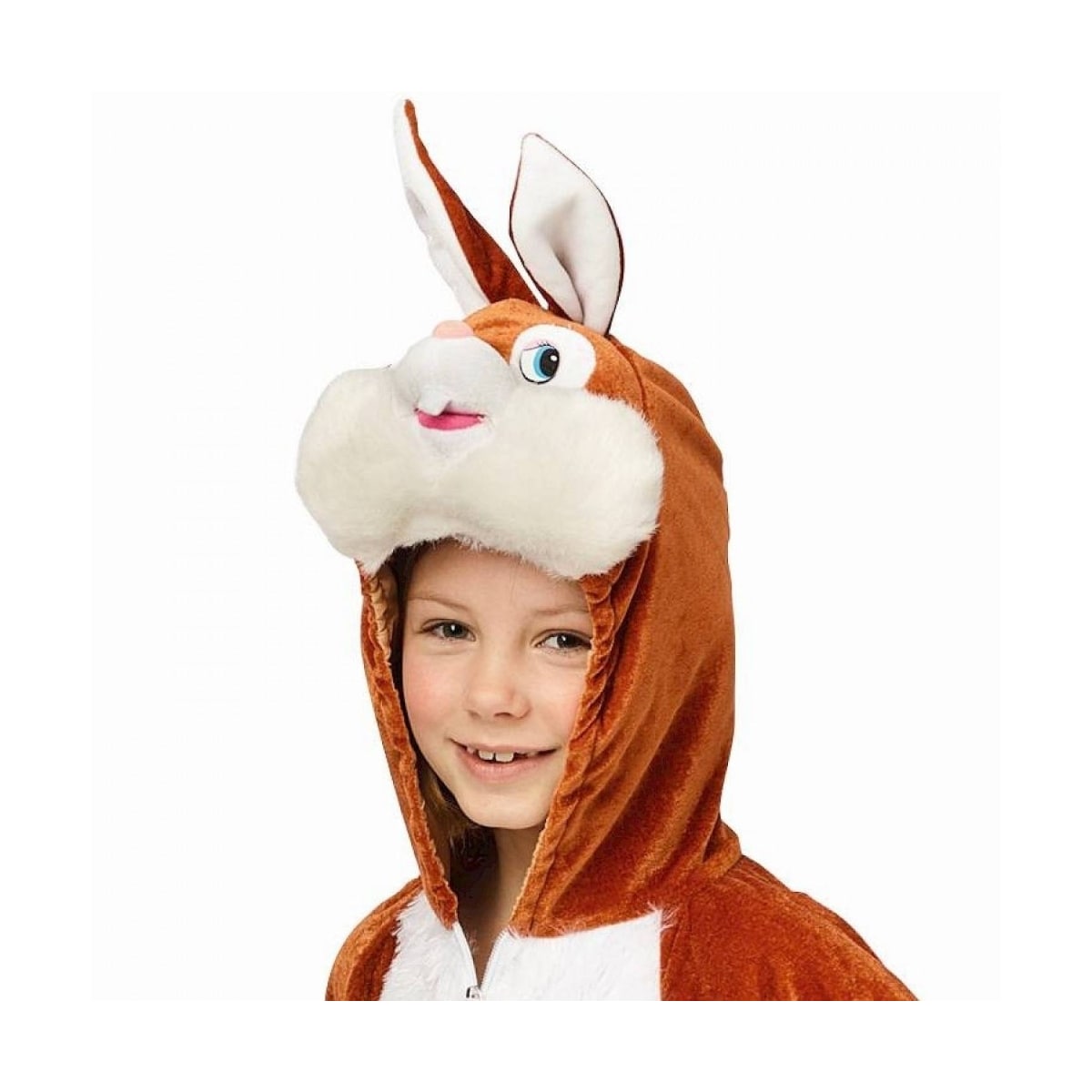 Barnedrakt kaninbrun (104 cm)