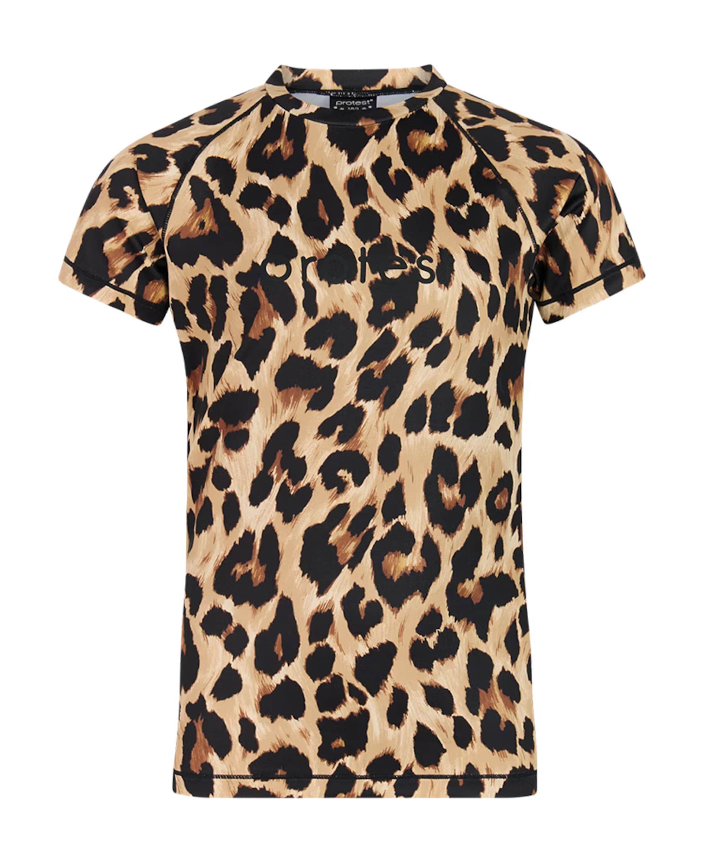 Protest T-shirt bruin