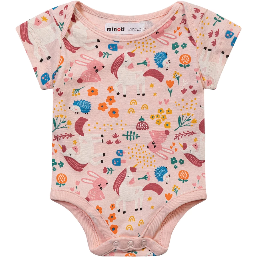 Minoti 7er Pack Bodys mit Allover-Print