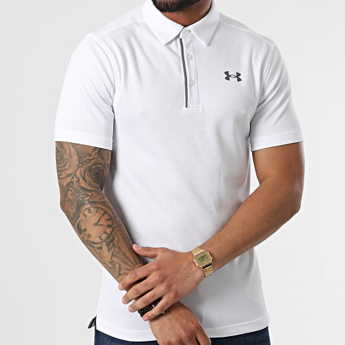 Polo A Manches Courtes Tech 1290140 Blanc