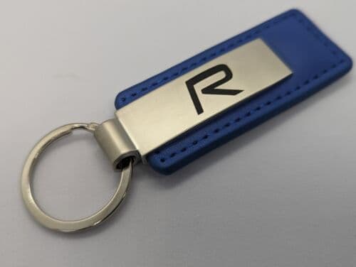Volvo R-Design Keyrings Blue New