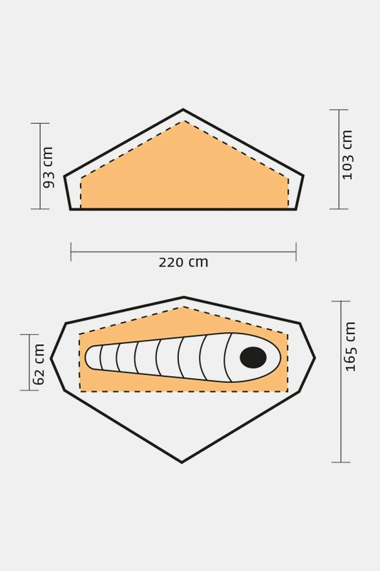 Hilleberg Hilleberg Akto 1P Tunneltent