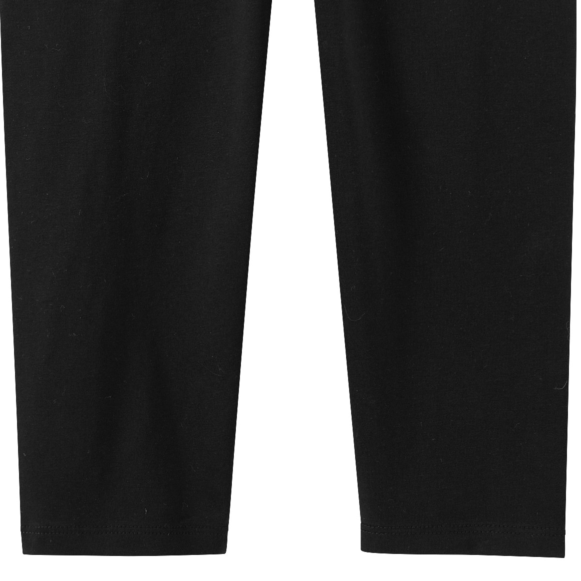 Yigga Mädchen Capri-Leggings im Basic-Look schwarz
