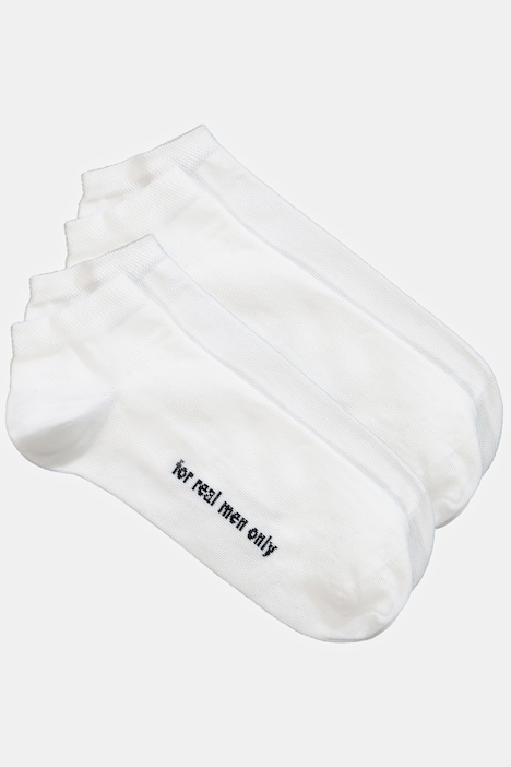 Sneakersocken, 2er Pack, uni
