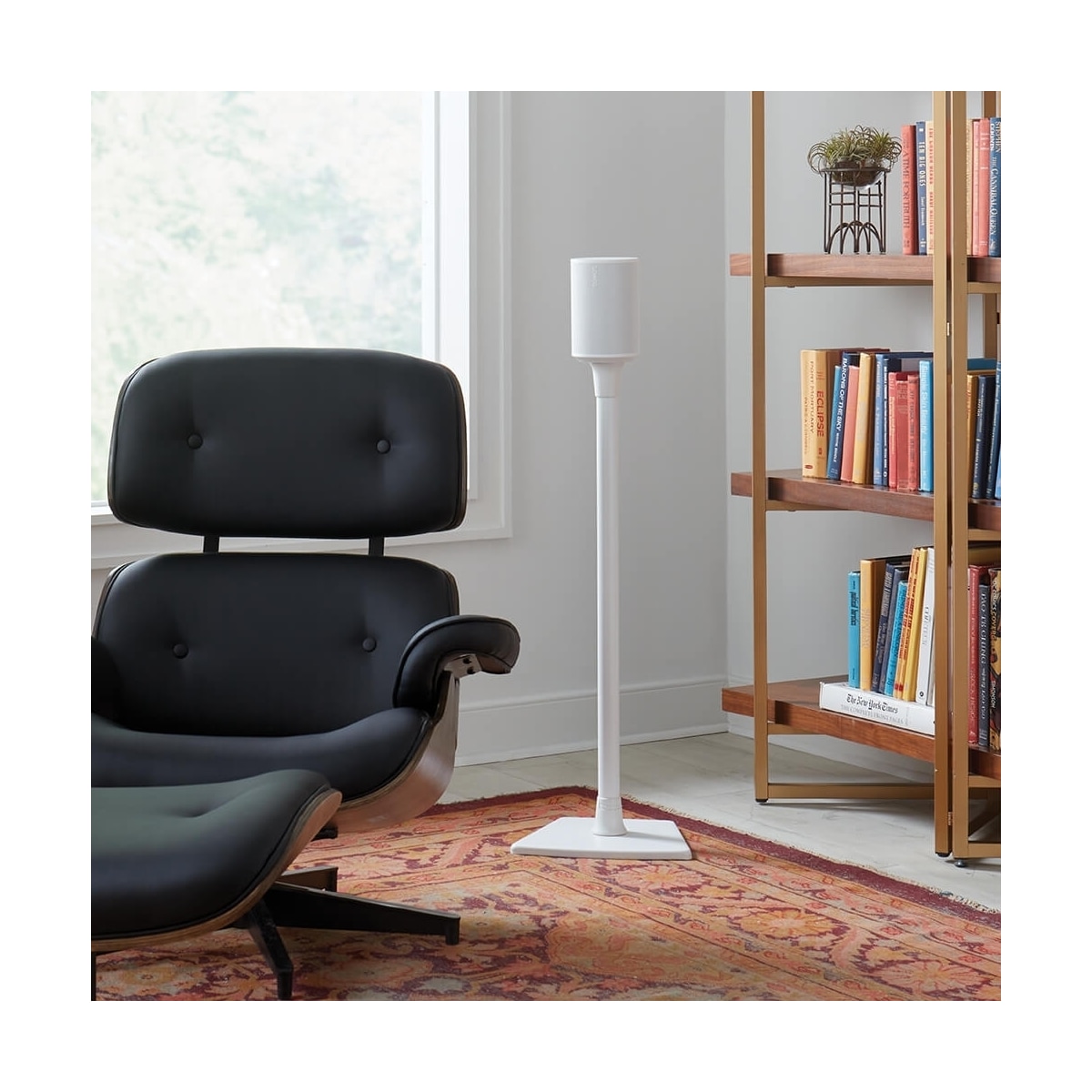 SANUS Gulvstativ for Sonos Era 100 Single Hvit