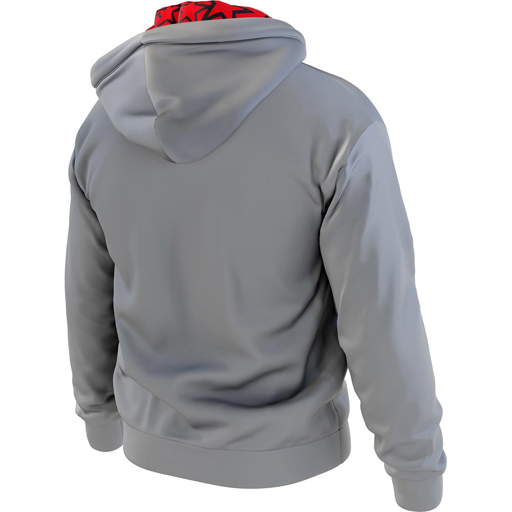 Ixon - Sweat à capuche Johann Zarco 24 Gris / Rouge