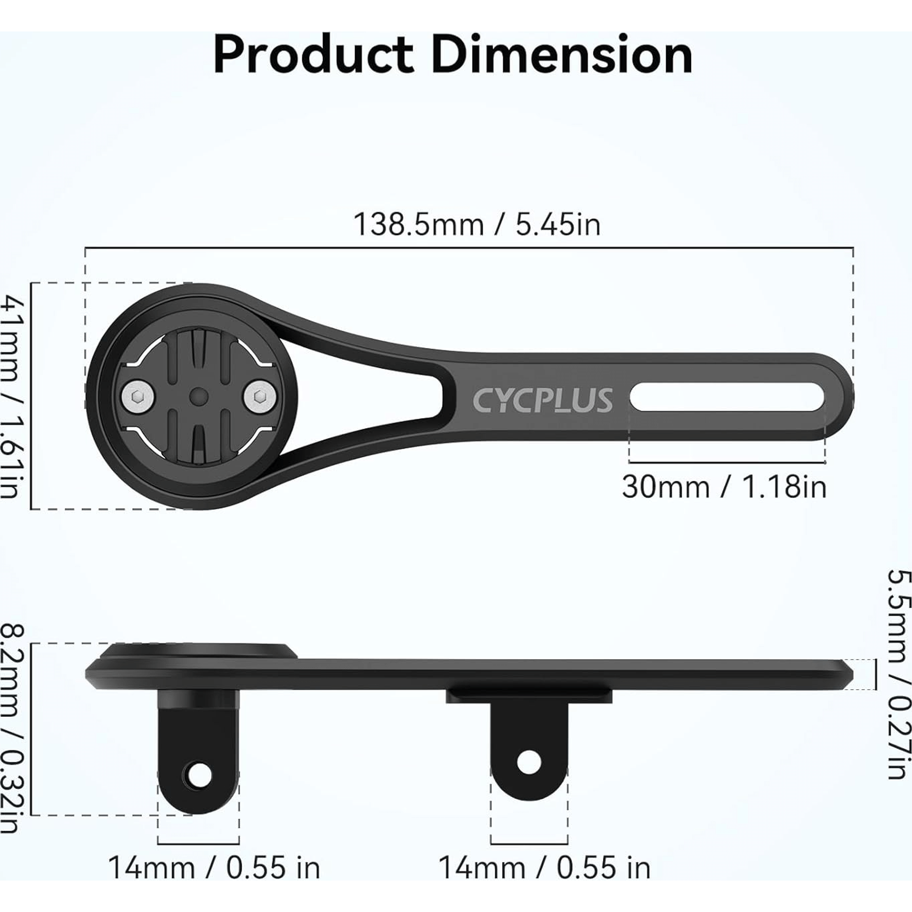 CYCPLUS Z3 Out-Front Houder