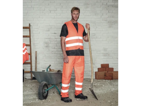 Pantalon de pluie haute visibilité EN 20471 1.2 et EN 343 3.1 Würth MODYF orange