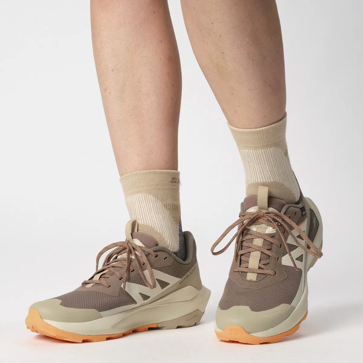 Salomon Elixir Activ Gore-Tex Falcon / White Pepper / Papaya