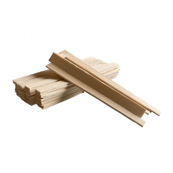 Chama Vermelha Pavio de Madeira para Velas 100pcs