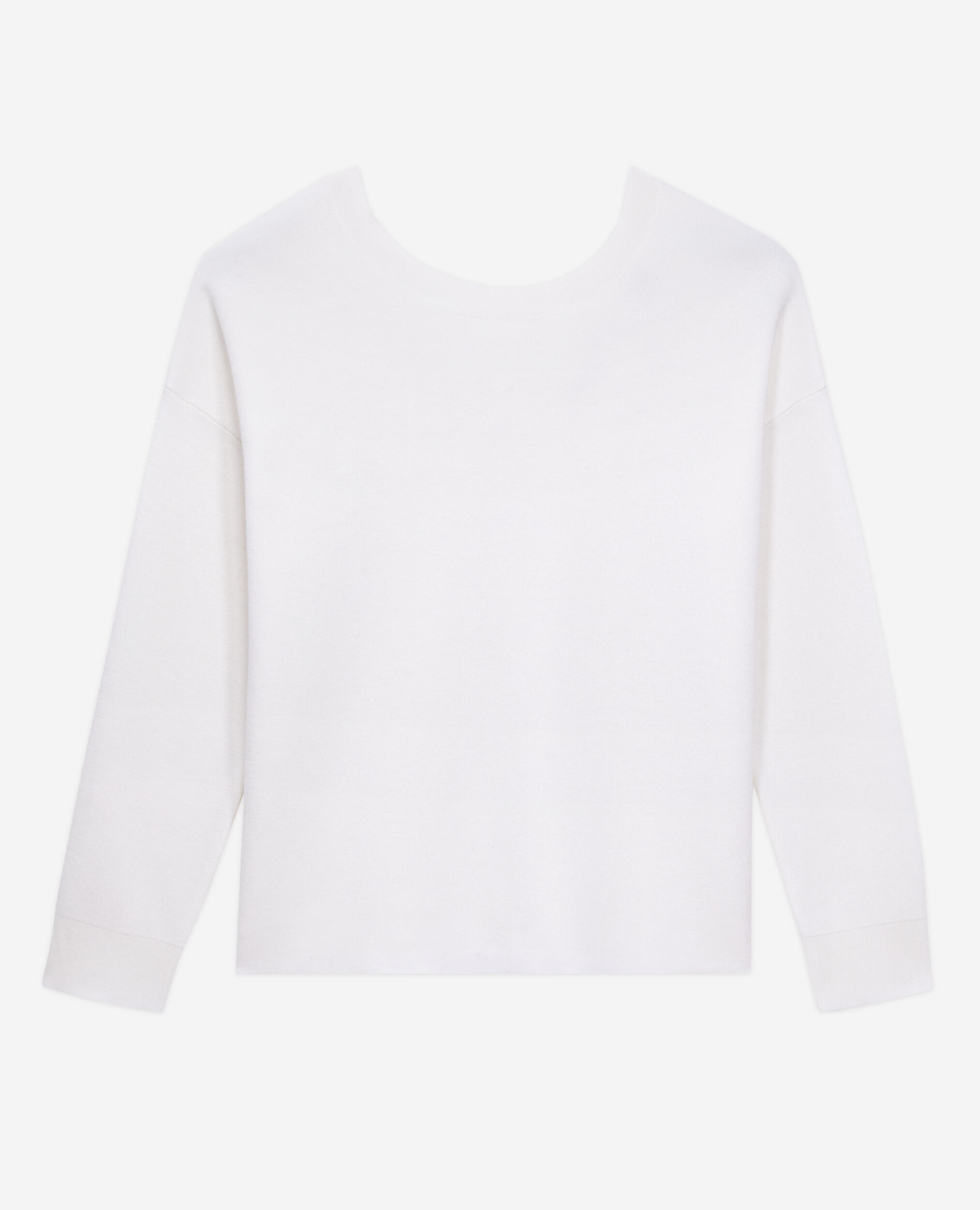 Pull avec boutonnage dans le dos