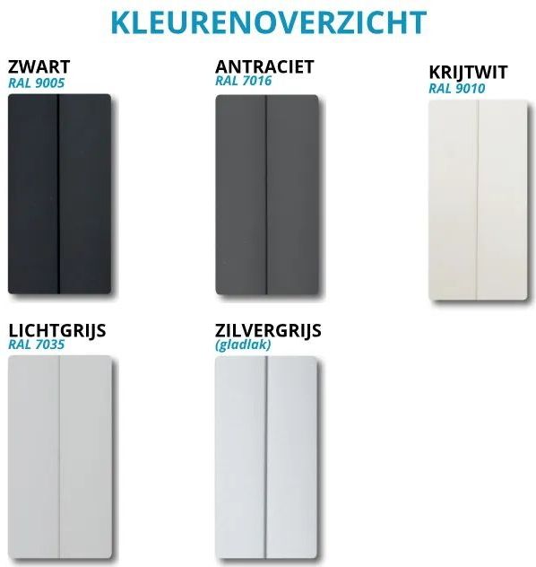 Bisley - Basic+ - Roldeurkast - Zwart RAL 9005 - 103x100x43cm