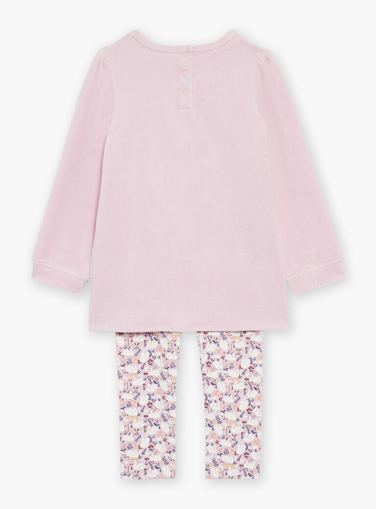 Pyjama lilas en jersey