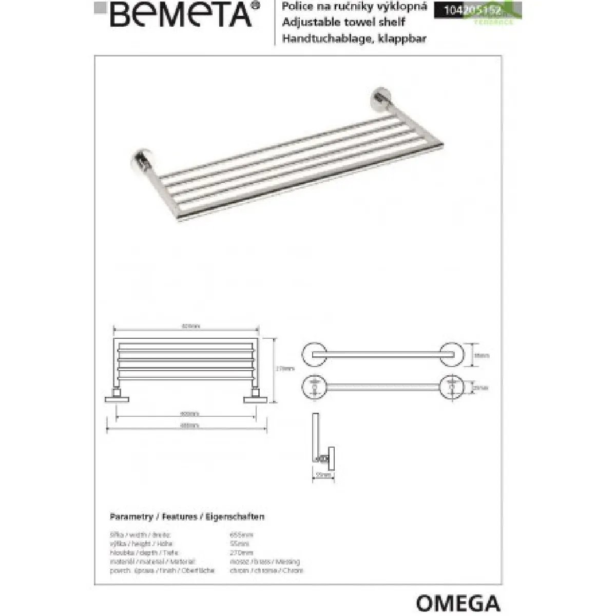 Bemeta - Maison De La Tendance Bemeta Omega