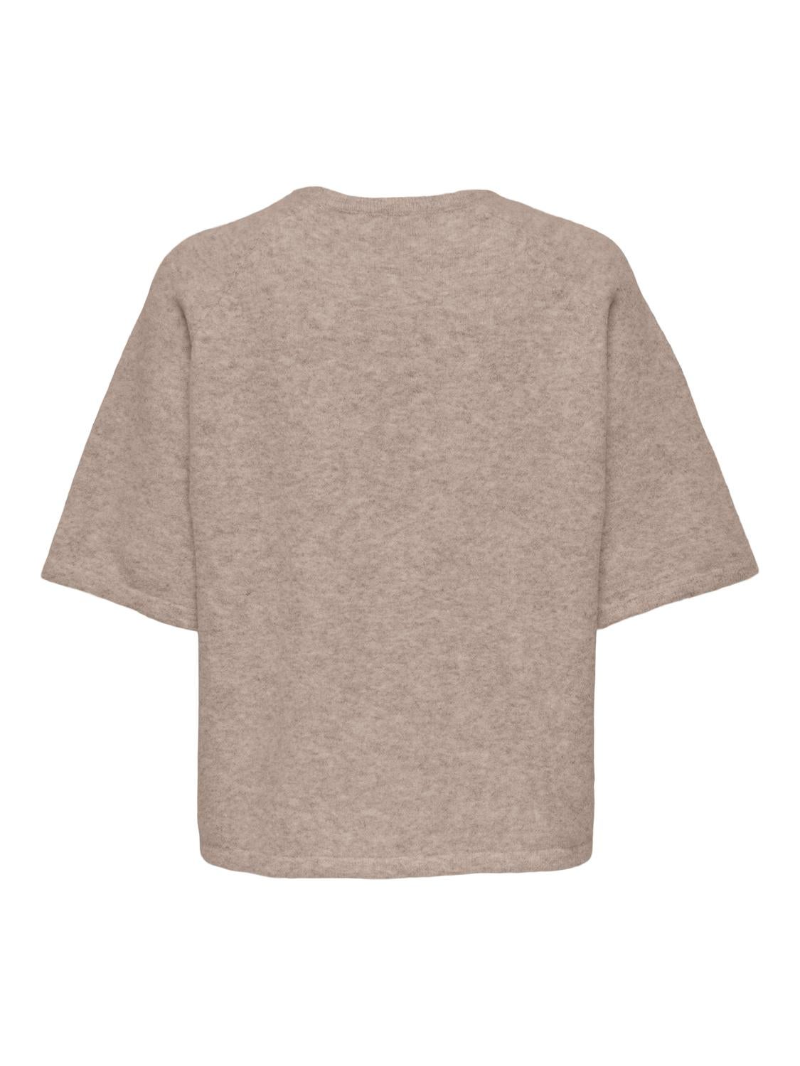 ONLELLA Strickpullover Simply Taupe