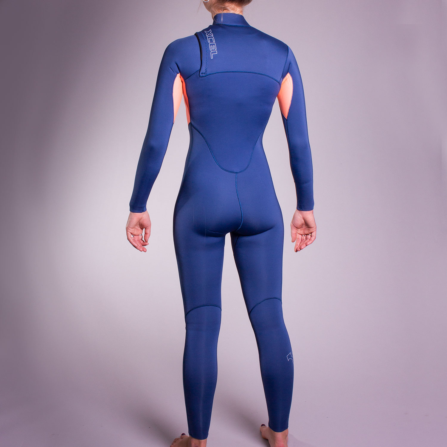 Xcel Combinaison Womens 4/3 Comp - Cascade Cascade / Grape