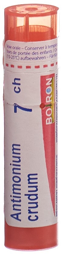 Boiron Antimonium crudum Gran 7 CH 4 g