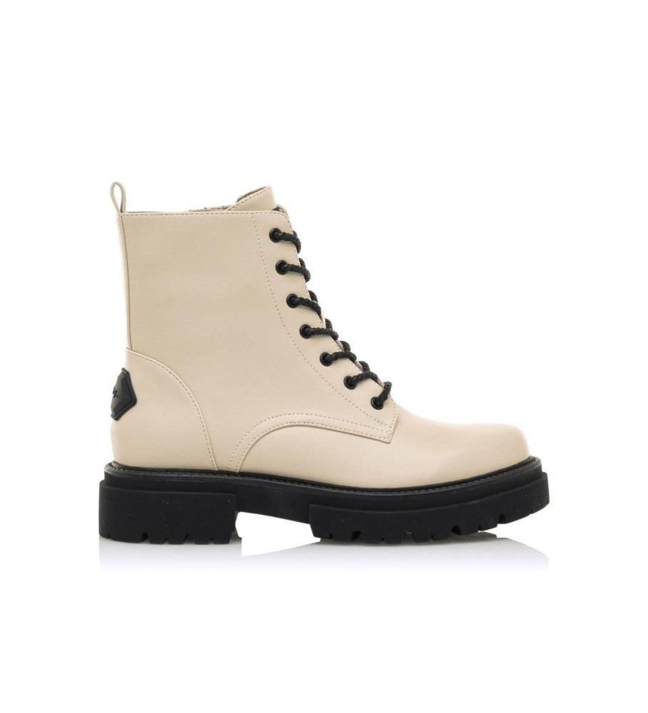 Botas Mustang Merc off-white