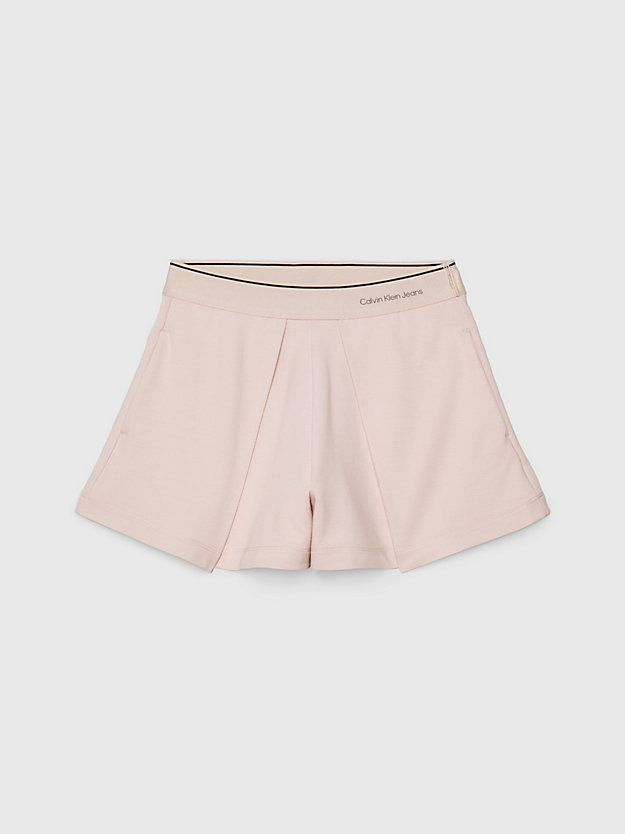 Saia-calça do Milano com fita com o logotipo.