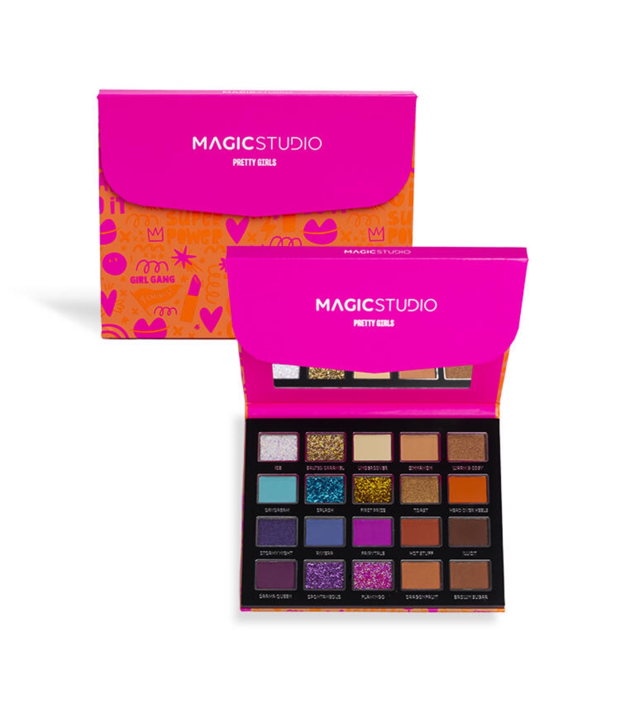 Magic Studio - Paleta de Sombras - Pretty Girls