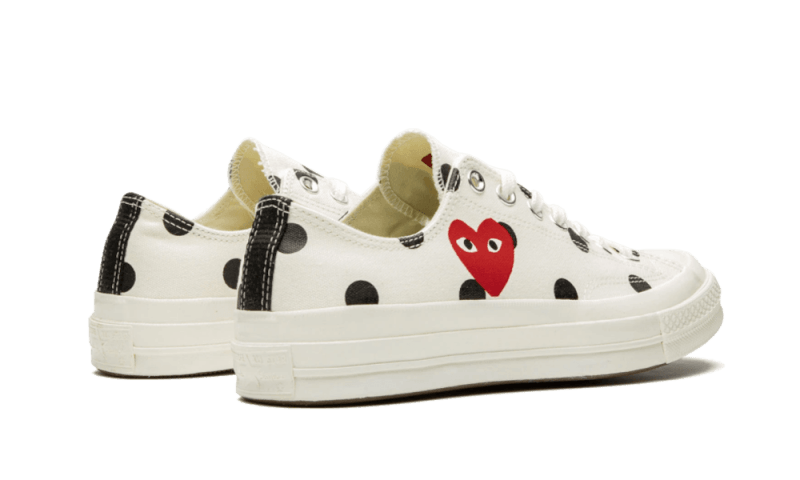 Converse Converse Chuck Taylor All-Star 70s Ox Comme des Garçons PLAY Polka Dot White
