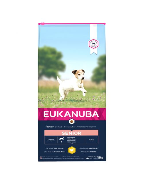 Eukanuba Caring Senior Small Breed Kip - Hondenvoer