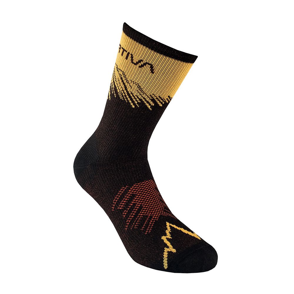 La Sportiva SKY - Chaussettes black/yellow