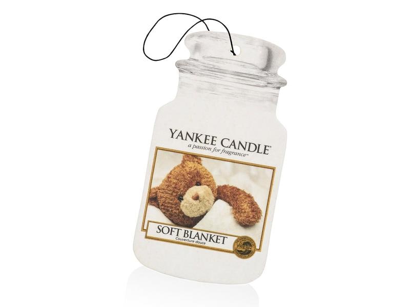 Yankee Candle Auto-Lufterfrischer Car Jar Ultimate Soft Bla Autoduft weiche Decke