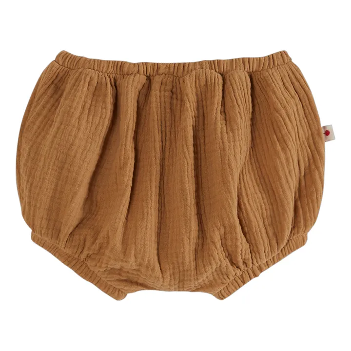 Emile et Ida Bloomer Uni Gaze de Coton | Camel