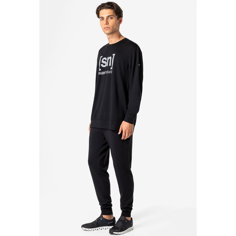 Super.Natural Herren Warm Up Longsleeve