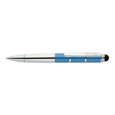 Online Piccolo - Stylo à bille bleu métallique - encre bleue