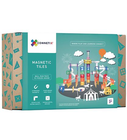 Connetix Magnets?t - 92 Dele - Ball Run