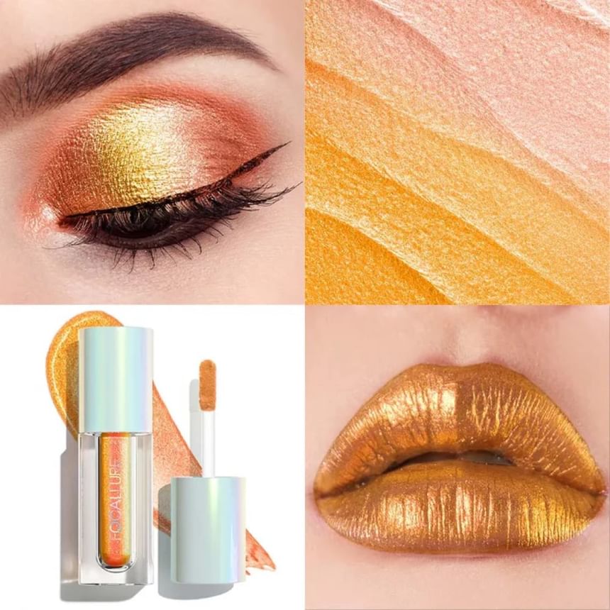 FOCALLURE - Roze kameleon vloeibaar pigment - 2 kleuren