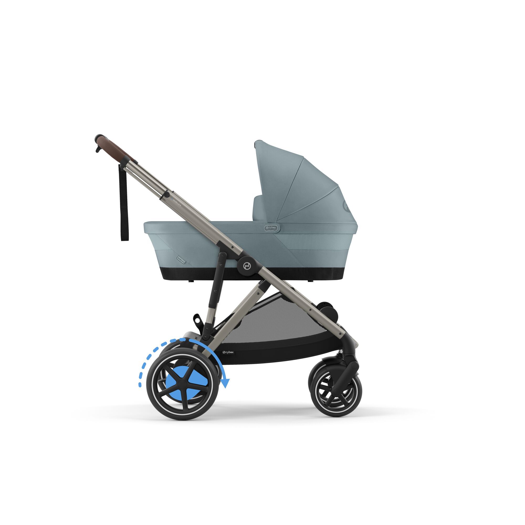 e-Gazelle S Stormy Blue (Taupe Frame)