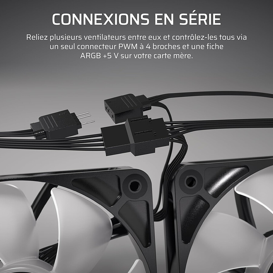 Corsair RS140 ARGB - Noir