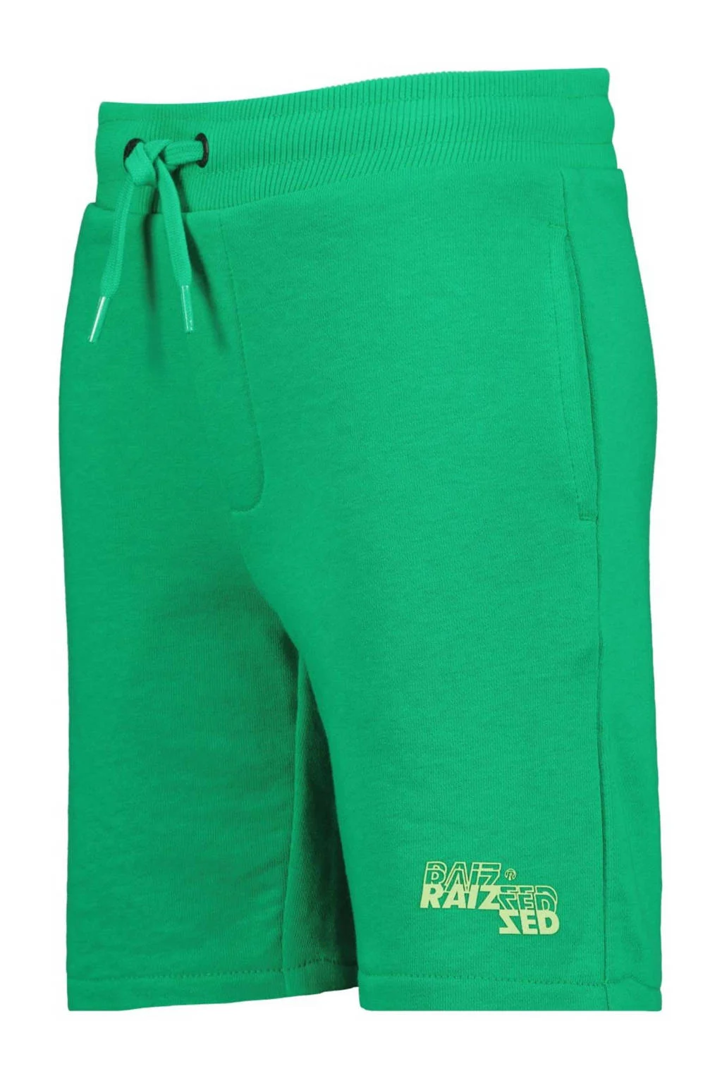 Raizzed regular fit short Brennon met logo groen